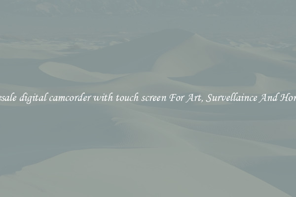 Wholesale digital camcorder with touch screen For Art, Survellaince And Home Use