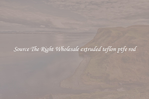 Source The Right Wholesale extruded teflon ptfe rod