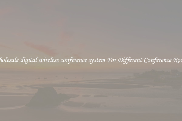 Wholesale digital wireless conference system For Different Conference Rooms