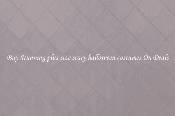 Buy Stunning plus size scary halloween costumes On Deals