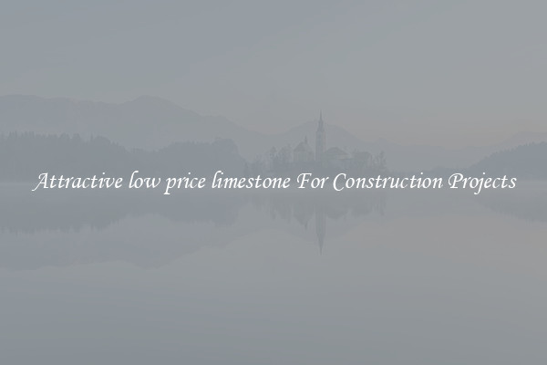 Attractive low price limestone For Construction Projects