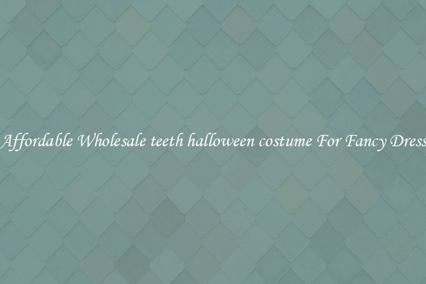 Affordable Wholesale teeth halloween costume For Fancy Dress