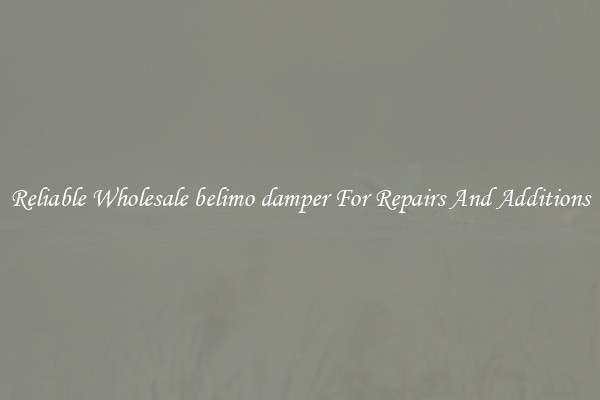 Reliable Wholesale belimo damper For Repairs And Additions