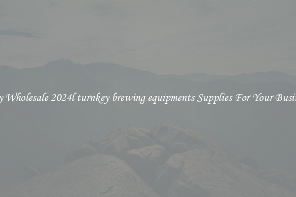 Buy Wholesale 2024l turnkey brewing equipments Supplies For Your Business